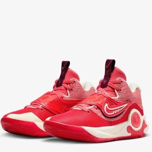 KD TREY 5 X University Red/Ember Glow/Bordeaux/CoconutMilk DD9538-601 basketball